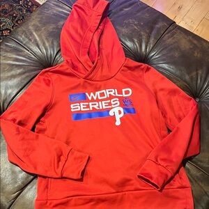 Nike Red World Series Pullover Hoodie